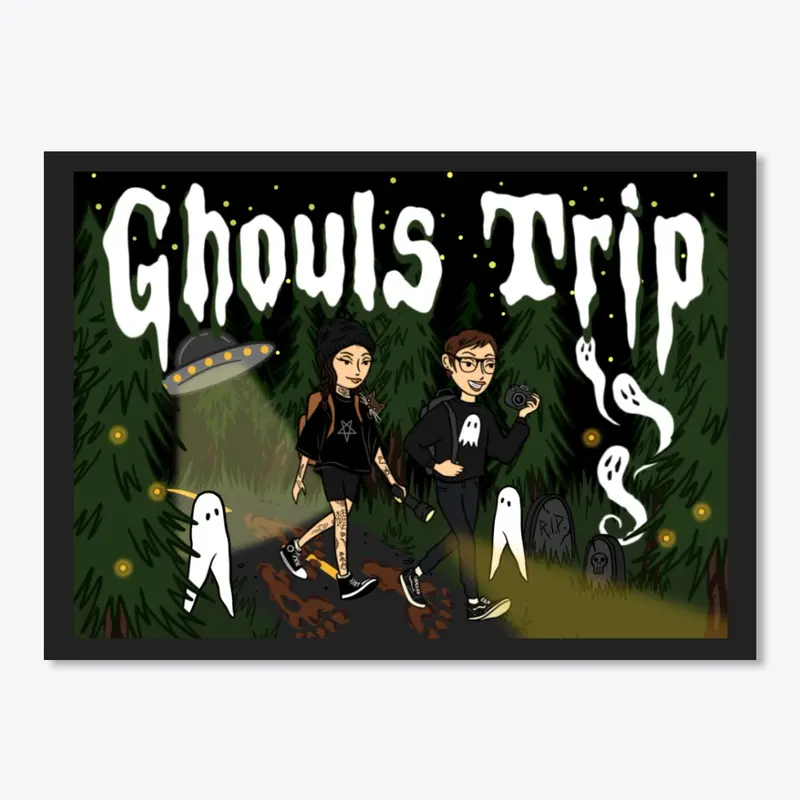 Ghouls Trip Logo Sticker